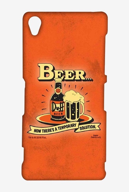 Simpsons Temporary Solution Case for Sony Xperia Z3 Simpsons Temporary Solution Case for Sony Xperia Z3