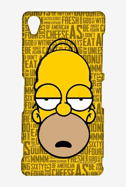 Simpsons Homer Says Case for Sony Xperia Z3 Simpsons Homer Says Case for Sony Xperia Z3