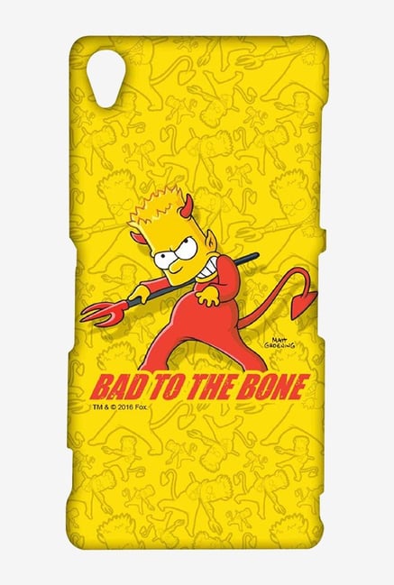 Simpsons Bad To The Bone Case for Sony Xperia Z3 Simpsons Bad To The Bone Case for Sony Xperia Z3