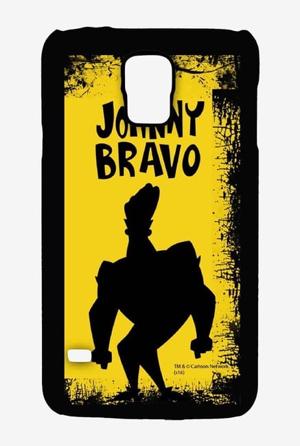 Johnny Bravo Yellow Grunge Case for Samsung S5 Johnny Bravo Yellow Grunge Case for Samsung S5