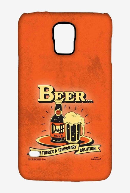 Simpsons Temporary Solution Case for Samsung S5 Simpsons Temporary Solution Case for Samsung S5