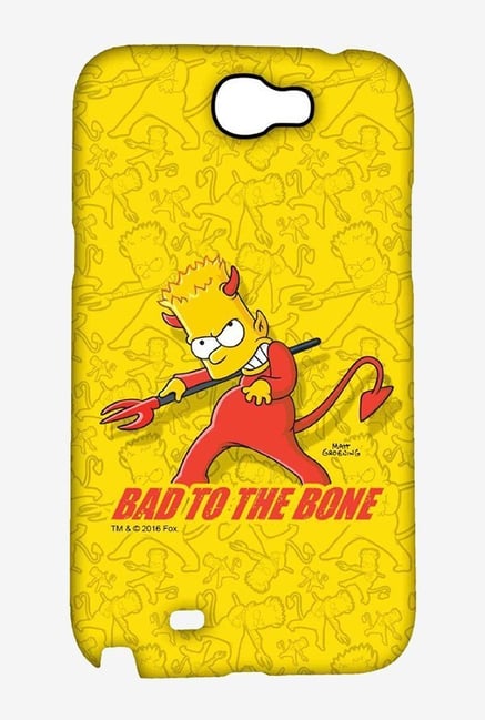 Simpsons Bad To The Bone Case for Samsung Note 2 Simpsons Bad To The Bone Case for Samsung Note 2