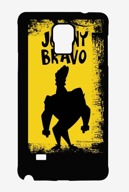 Johnny Bravo Yellow Grunge Case for Samsung Note 4 Johnny Bravo Yellow Grunge Case for Samsung Note 4