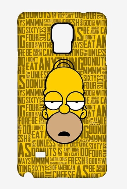 Simpsons Homer Says Case for Samsung Note 4 Simpsons Homer Says Case for Samsung Note 4