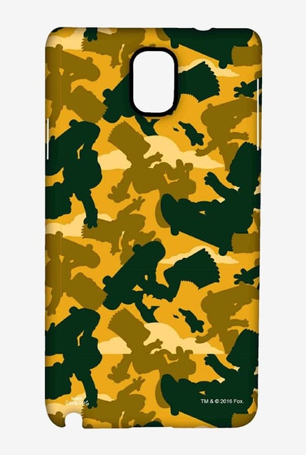 Simpsons Camo Bart Case for Samsung Note 3 Simpsons Camo Bart Case for Samsung Note 3