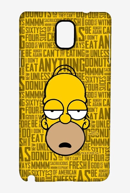 Simpsons Homer Says Case for Samsung Note 3 Simpsons Homer Says Case for Samsung Note 3