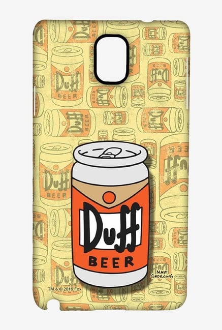 Simpsons Duff Beer Case for Samsung Note 3 Simpsons Duff Beer Case for Samsung Note 3