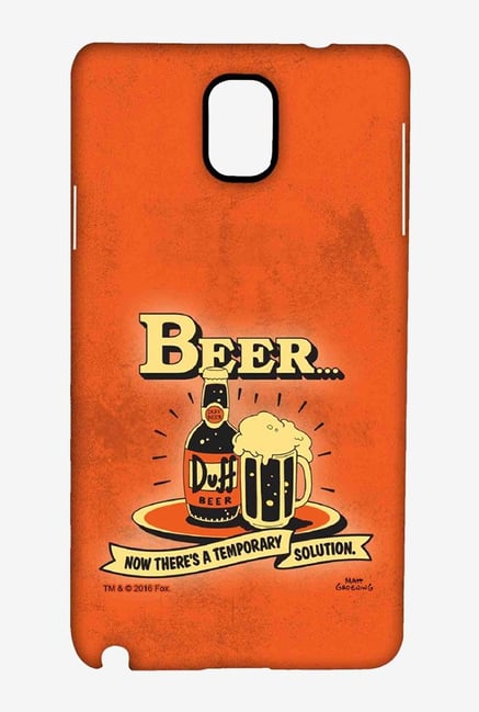 Simpsons Temporary Solution Case for Samsung Note 3 Simpsons Temporary Solution Case for Samsung Note 3