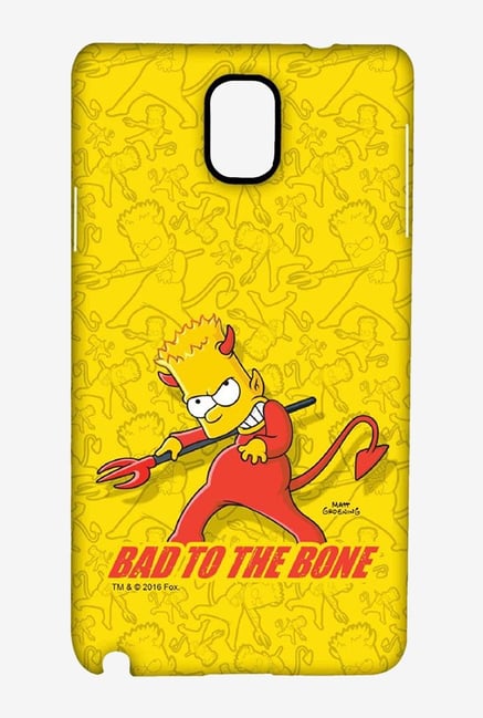 Simpsons Bad To The Bone Case for Samsung Note 3 Simpsons Bad To The Bone Case for Samsung Note 3