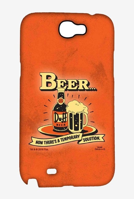 Simpsons Temporary Solution Case for Samsung Note 2 Simpsons Temporary Solution Case for Samsung Note 2