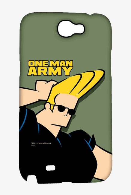 Johnny Bravo One Man Army Case for Samsung Note 2 Johnny Bravo One Man Army Case for Samsung Note 2