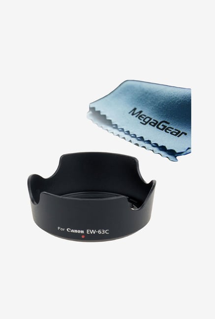 MegaGear EW-63C Lens Hood with Cleaning Cloth (Black) MegaGear EW-63C Lens Hood with Cleaning Cloth (Black)