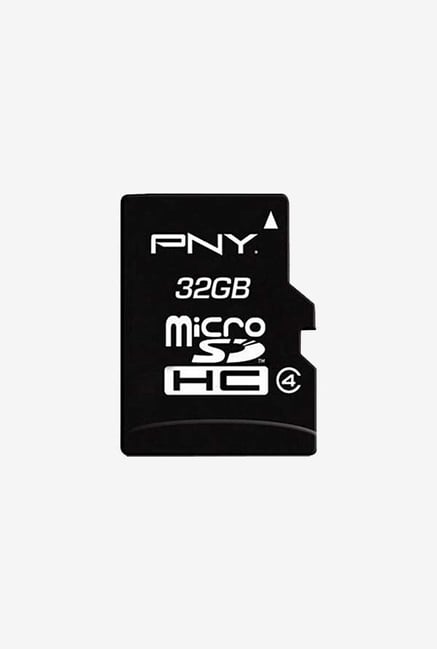 PNY P-SDU32G4-GE 32GB SDHC Micro Memory Card (Black) PNY P-SDU32G4-GE 32GB SDHC Micro Memory Card (Black)