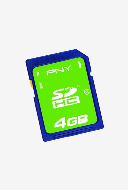 PNY P-SDHC4G2-EF 4 GB SDHC Class 2 Flash Memory Card (Blue) PNY P-SDHC4G2-EF 4 GB SDHC Class 2 Flash Memory Card (Blue)