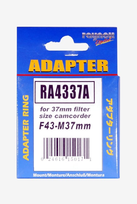 Raynox RA4337A Adapter Ring (Black) Raynox RA4337A Adapter Ring (Black)