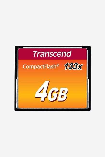 Transcend 4 GB 133X CompactFlash Memory Card Transcend 4 GB 133X CompactFlash Memory Card