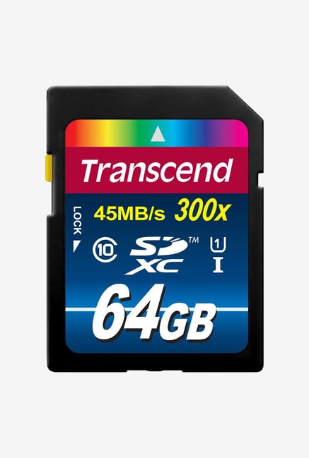Transcend 64GB High Speed Flash Memory Card Transcend 64GB High Speed Flash Memory Card