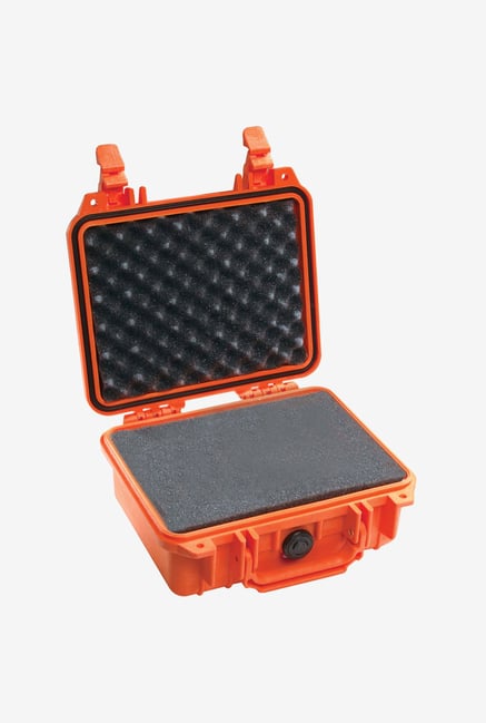 Pelican 1200 Case with Foam for Camera (Orange) Pelican 1200 Case with Foam for Camera (Orange)