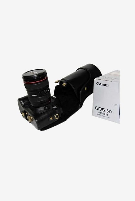 New Leather Case Bag Cover Pouch for Canon (Black) New Leather Case Bag Cover Pouch for Canon (Black)