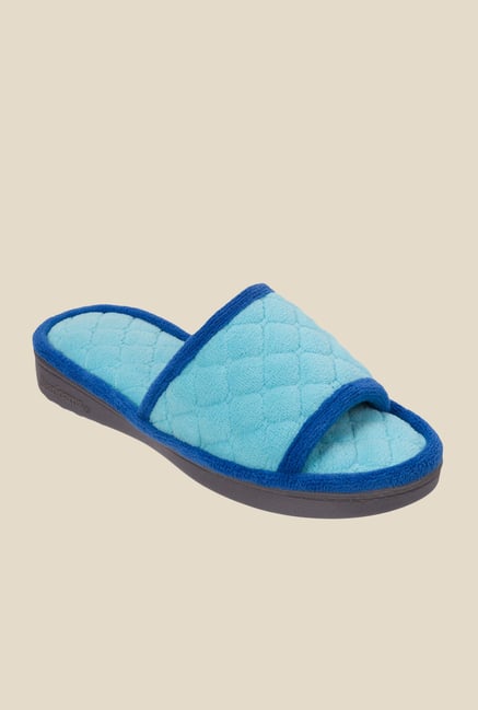 Dearfoams Turquoise Casual Sandals Dearfoams Turquoise Casual Sandals