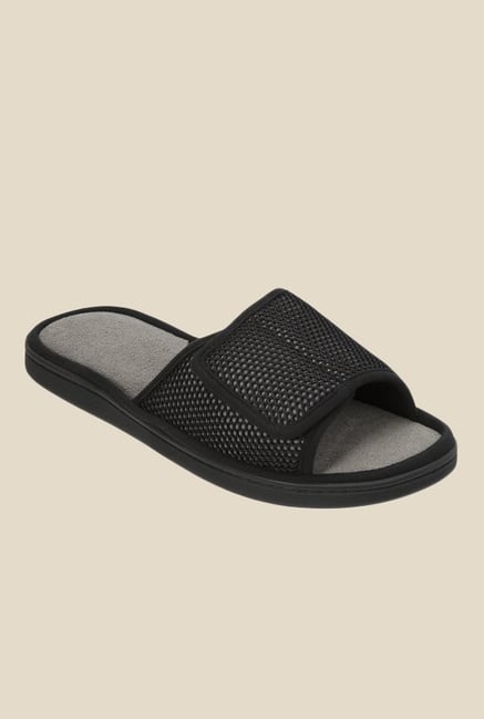 Dearfoams Black Casual Sandals Dearfoams Black Casual Sandals