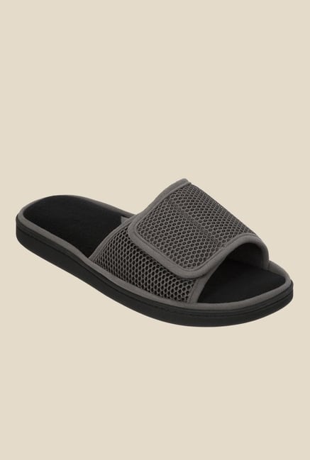 Dearfoams Grey Casual Sandals Dearfoams Grey Casual Sandals