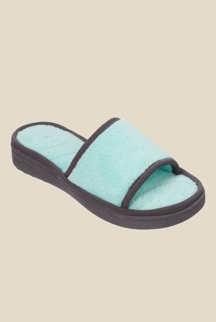 Dearfoams Turquoise Casual Sandals Dearfoams Turquoise Casual Sandals