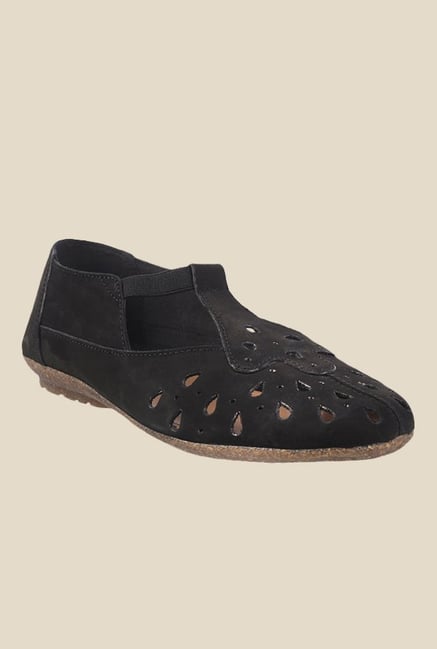 Metro Black Casual Sandals Metro Black Casual Sandals