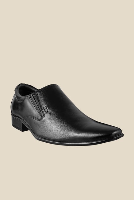 Metro Black Formal Slip-Ons Metro Black Formal Slip-Ons