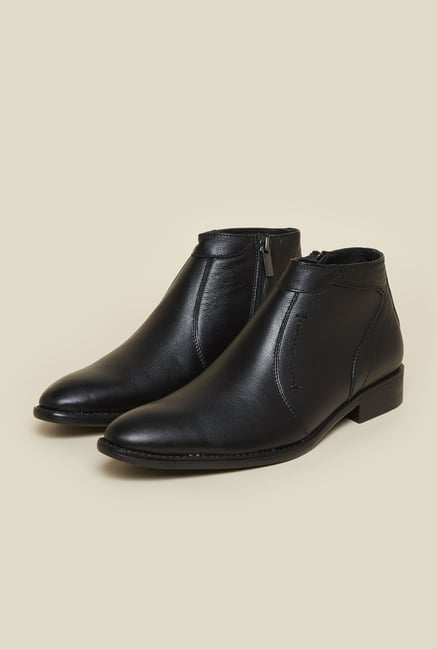 Metro Black Formal Boots Metro Black Formal Boots