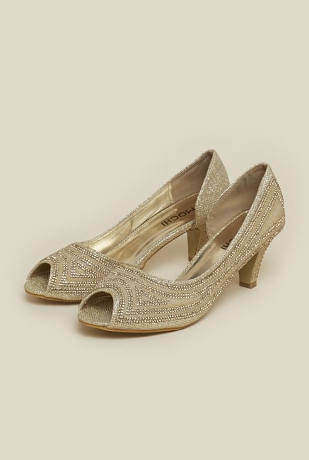 Mochi Gold D'orsay Shoes Mochi Gold D'orsay Shoes