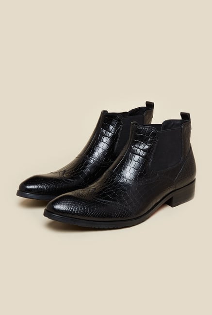 Da Vinchi by Metro Black Chelsea Boots Da Vinchi by Metro Black Chelsea Boots