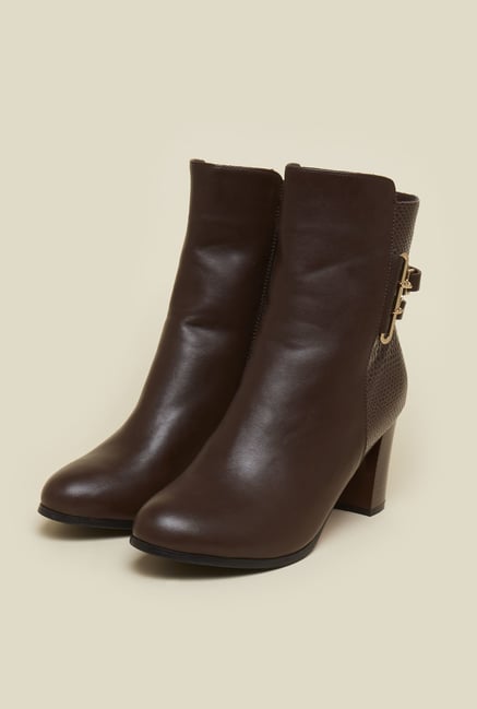 Mochi Brown Cowboy Boots Mochi Brown Cowboy Boots