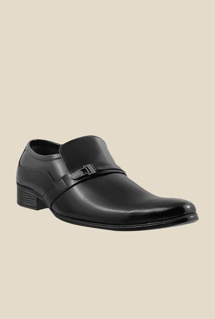 Metro Black Formal Slip-Ons Metro Black Formal Slip-Ons