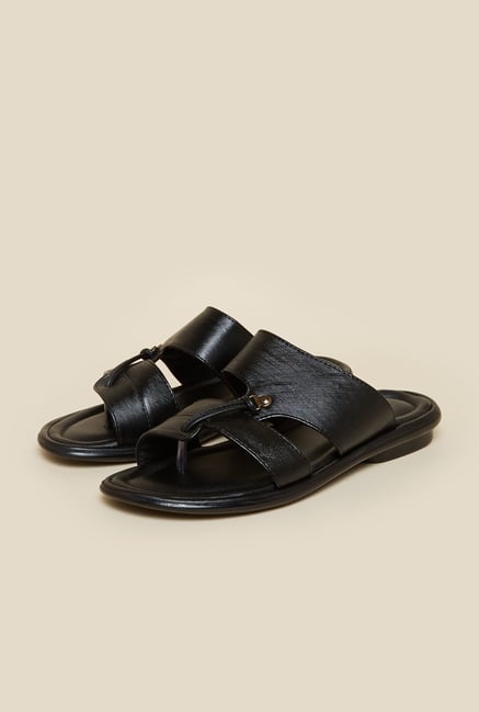 Metro Black Toe Ring Sandals Metro Black Toe Ring Sandals