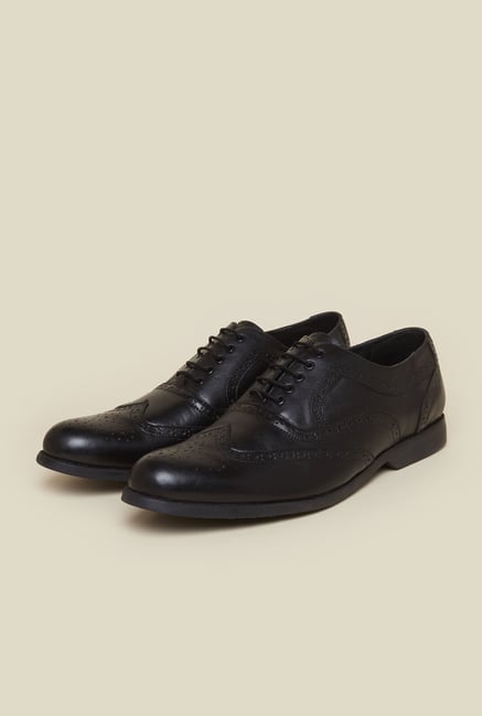 Mochi Black Formal Oxford Shoes Mochi Black Formal Oxford Shoes