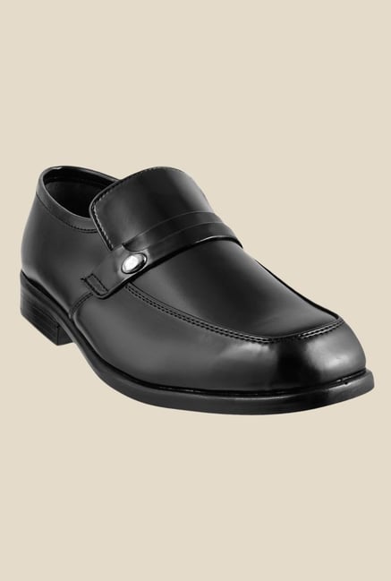 Metro Black Formal Slip-Ons Metro Black Formal Slip-Ons