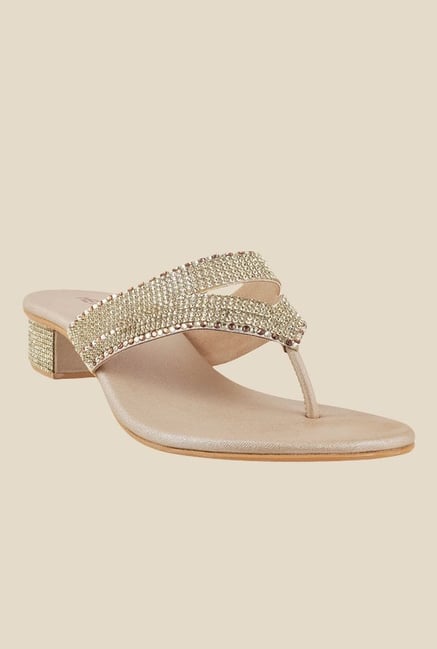 Metro Golden Thong Sandals Metro Golden Thong Sandals