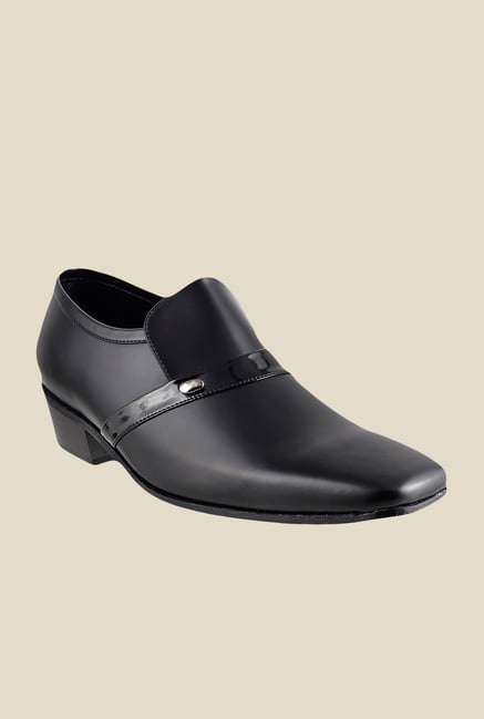 Metro Black Formal Slip-Ons Metro Black Formal Slip-Ons