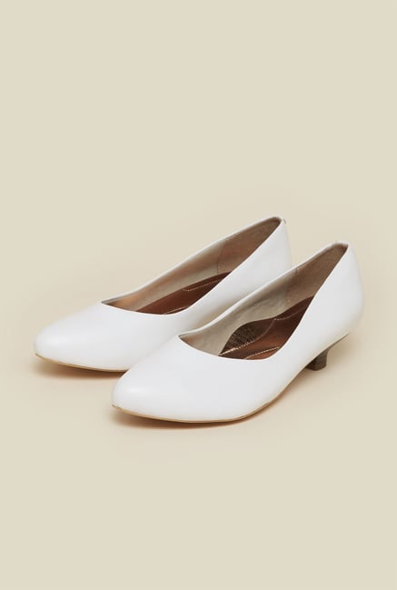 Mochi White Formal Shoes Mochi White Formal Shoes