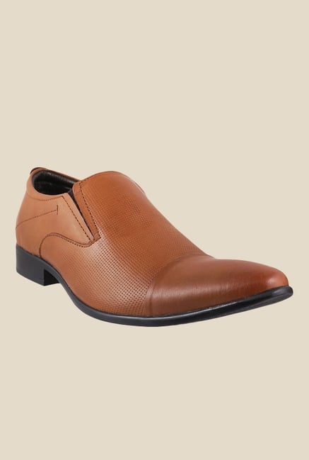 Metro Tan Formal Slip-Ons Metro Tan Formal Slip-Ons