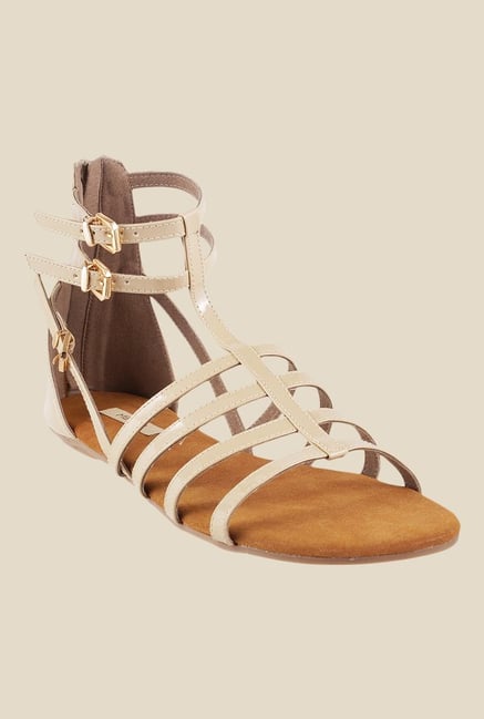 Metro Beige Gladiator Sandals Metro Beige Gladiator Sandals