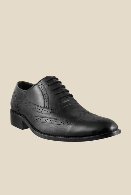 Metro Black Brogue Shoes Metro Black Brogue Shoes