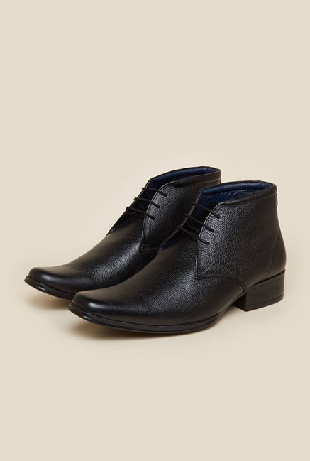Mochi Black Formal Chukka Boots Mochi Black Formal Chukka Boots