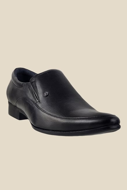Metro Black Formal Slip-Ons Metro Black Formal Slip-Ons