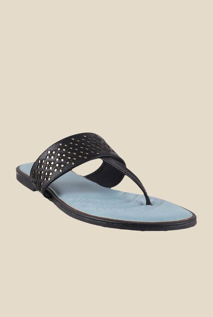 Metro Black T-Strap Sandals Metro Black T-Strap Sandals