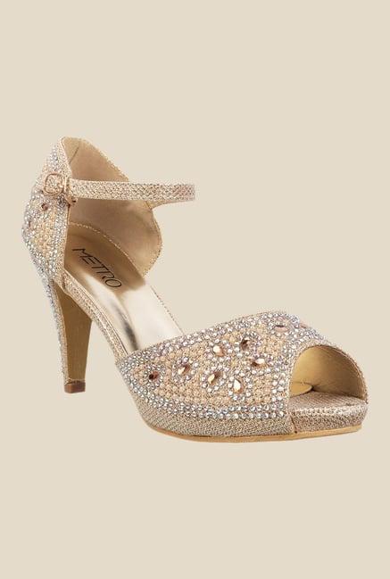 Metro Golden Ankle Strap Sandals Metro Golden Ankle Strap Sandals