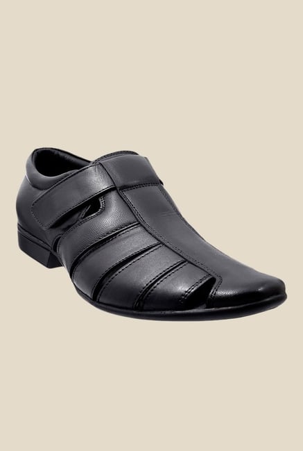 Metro Black Fisherman Sandals Metro Black Fisherman Sandals
