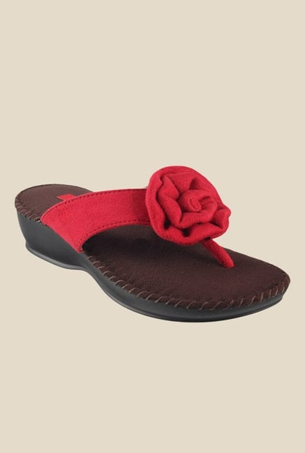 Metro Red Thong Sandals Metro Red Thong Sandals