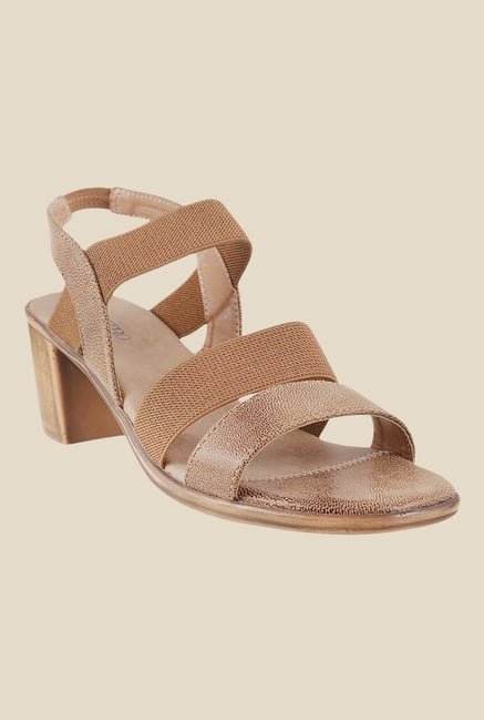 Metro Brown Sling Back Sandals Metro Brown Sling Back Sandals